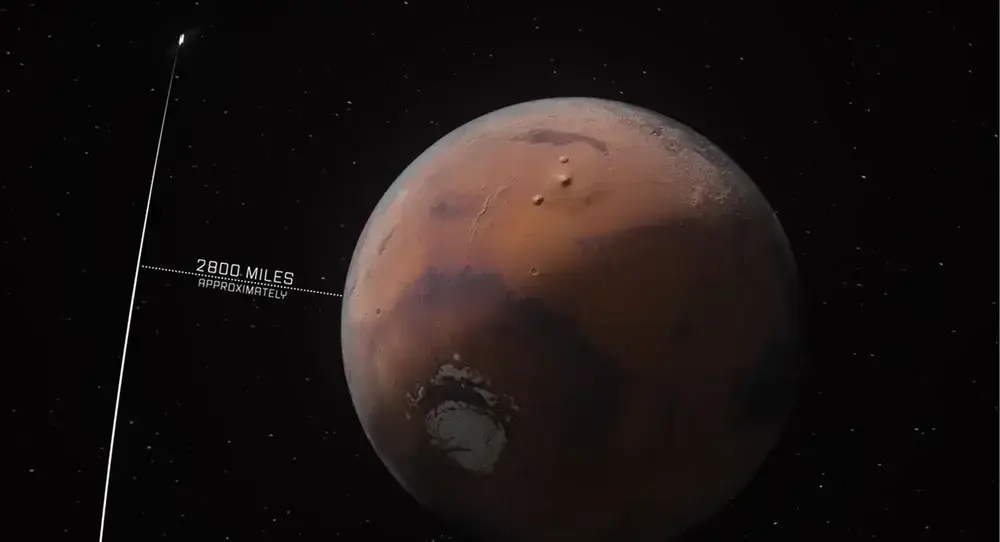 Sonda Psyche a NASA zboară peste Marte în drum spre un asteroid valoros