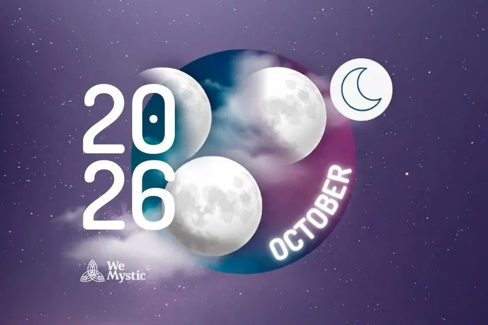 Calendarul lunar din octombrie 2026: Curetare, echilibru și transformare